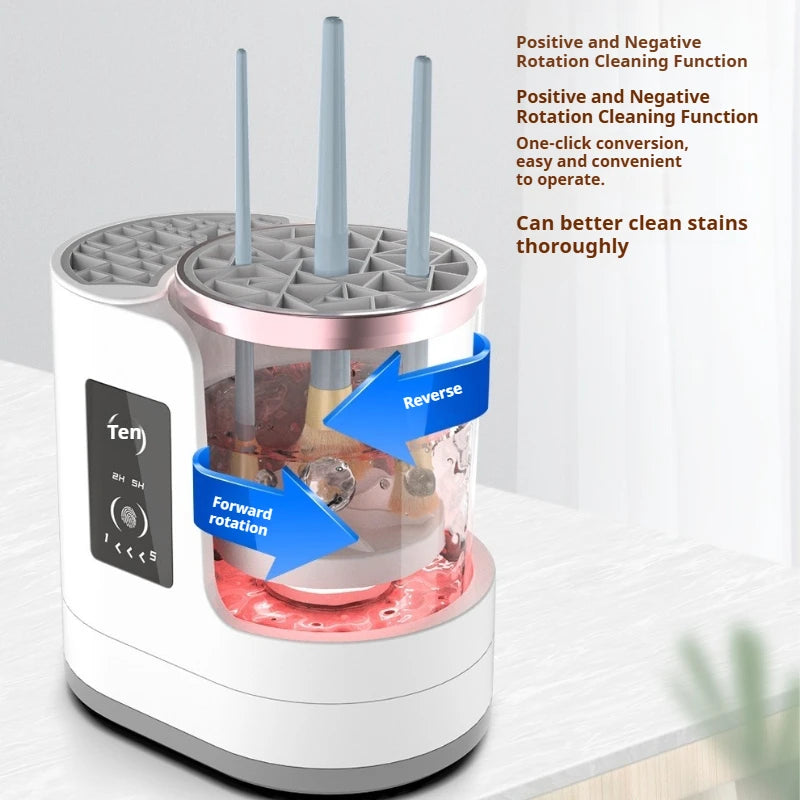 Makeup Brush Cleaner  Electric Drying and Brush-washing A Fully Automatic Cleaning Tool That Doesn't Damage The Bristles