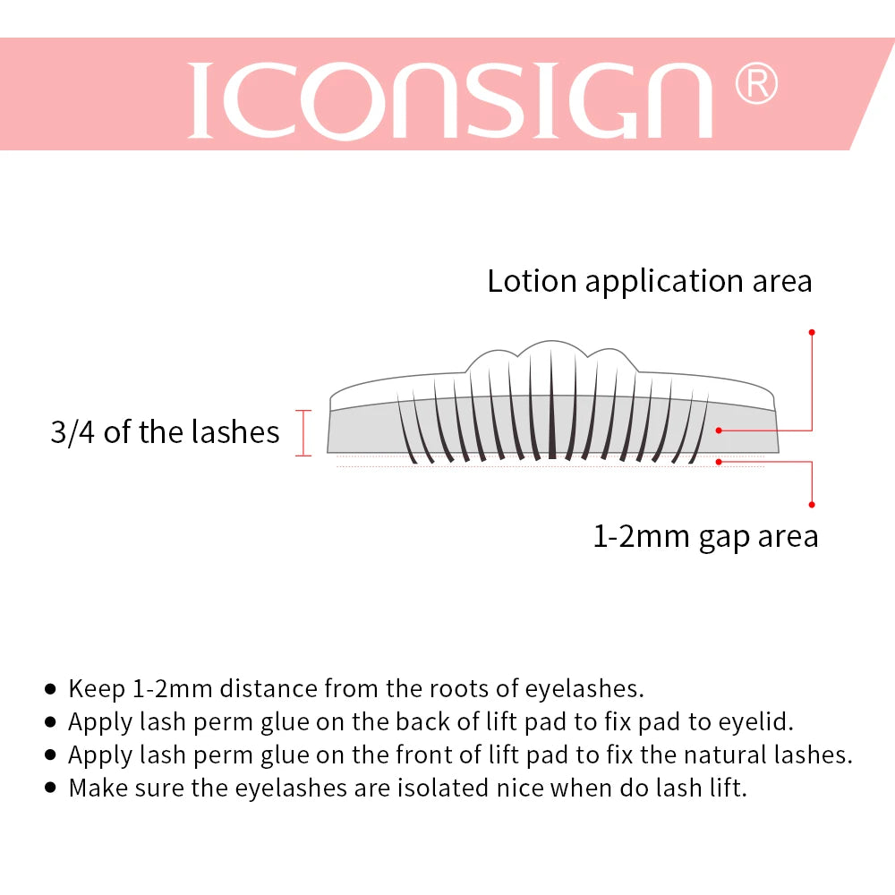 ICONSIGN Lash Lift Kit Lifiting Eyelash Enhancer Calia Set Lashes Perm Eyes
